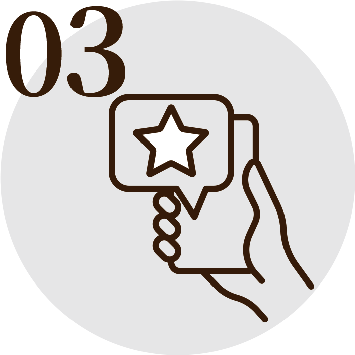 届いた感想や食べた感想などみなさまのお声をレビューとしてお聞かせください