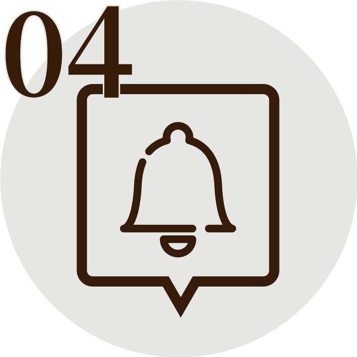 毎月10日から15日頃結果発表を行います