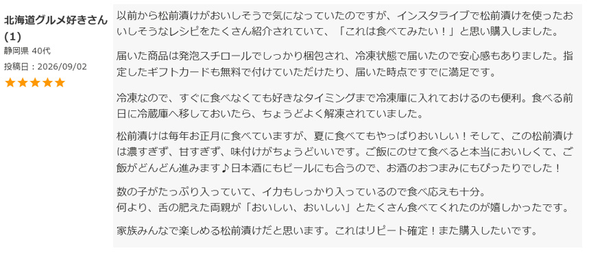 レビューコンテスト