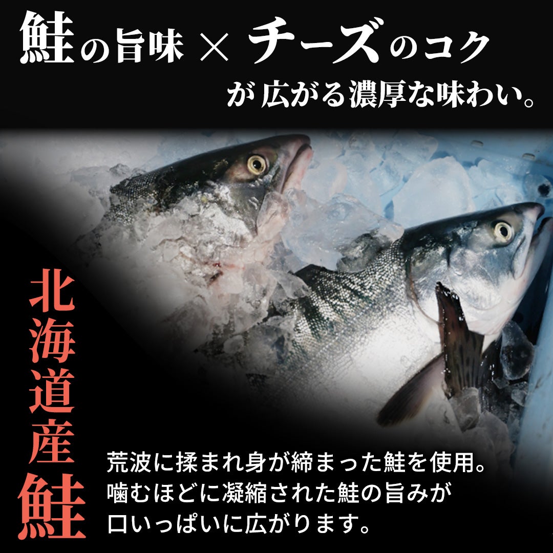鮭の旨味とチーズのコクが広がる濃厚な味わい